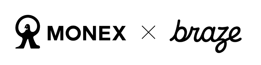 a black and white logo for money x braze