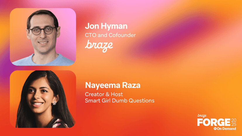 a woman named astha malik is chief business and marketing officer at braze