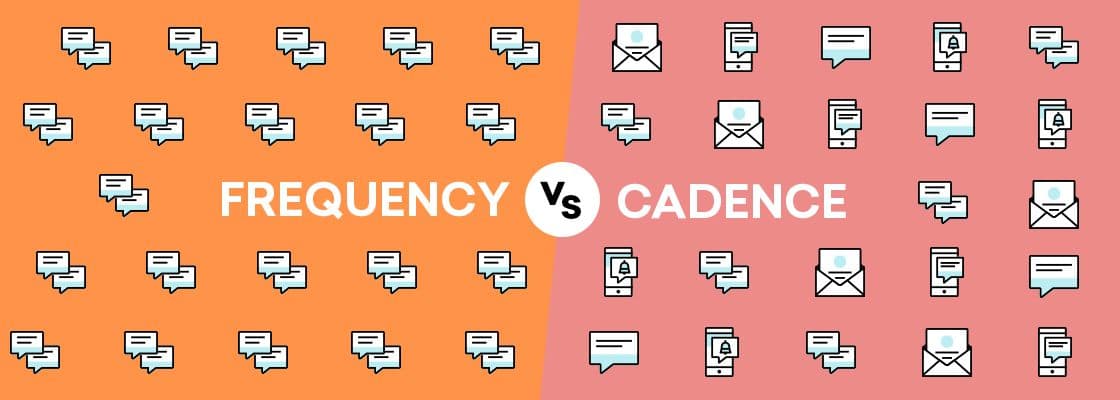 there is a difference between frequency and cadence .