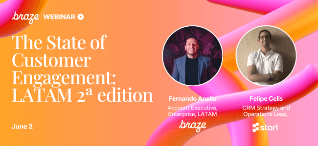 the state of customer engagement latam edition banner image