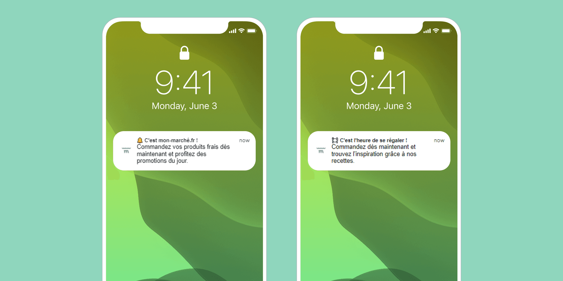 mon-marché.frです!<br />
今すぐ生鮮食品をご注文いただき、本日のキャンペーンをご利用ください。<br />
<br />
自分へのご褒美の時間です!<br />
今すぐ注文して、私たちのレシピにインスパイアされましょう。