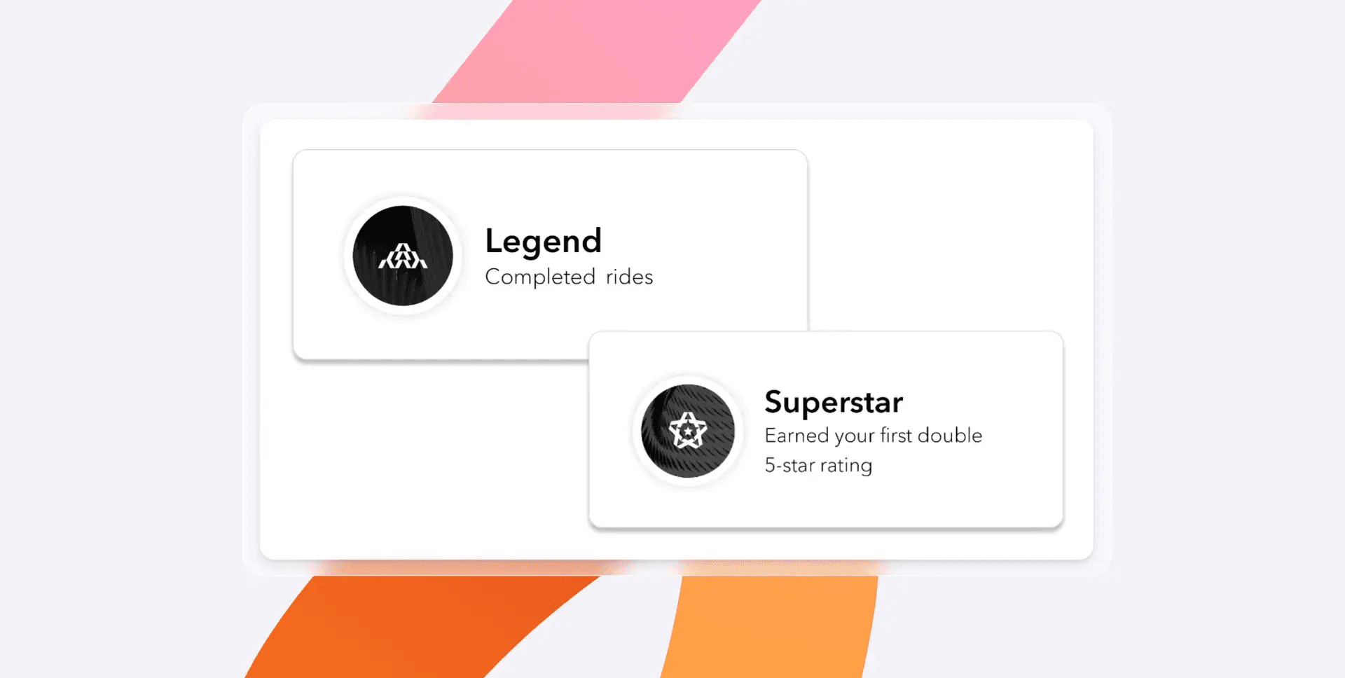 legendとsuperstarのアイコンが表示されている