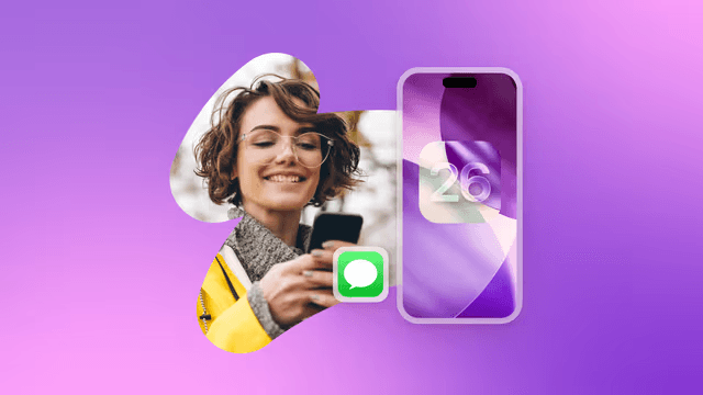 Mulher mexendo no celular recebendo um SMS