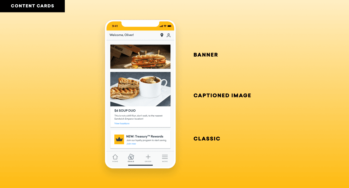 Types of Content Cards