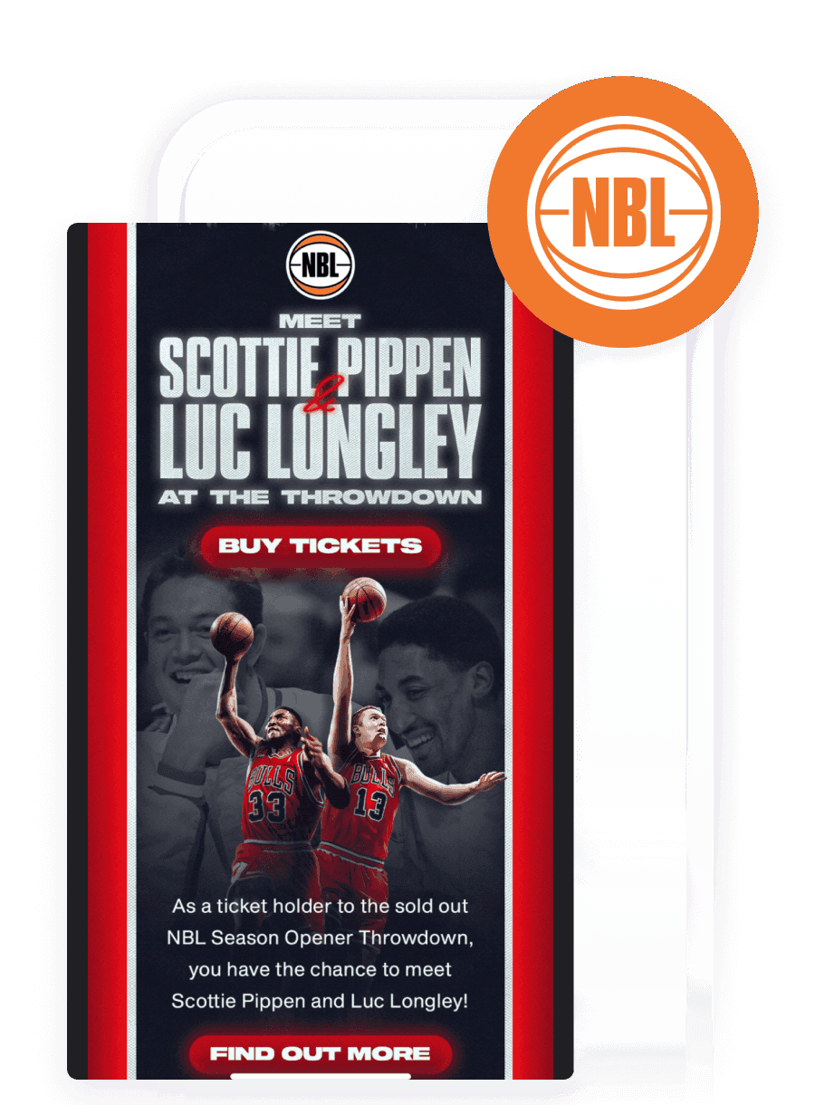 National Basketball LeagueがBraze Audience Syncで広告効率を高めイベントを完売