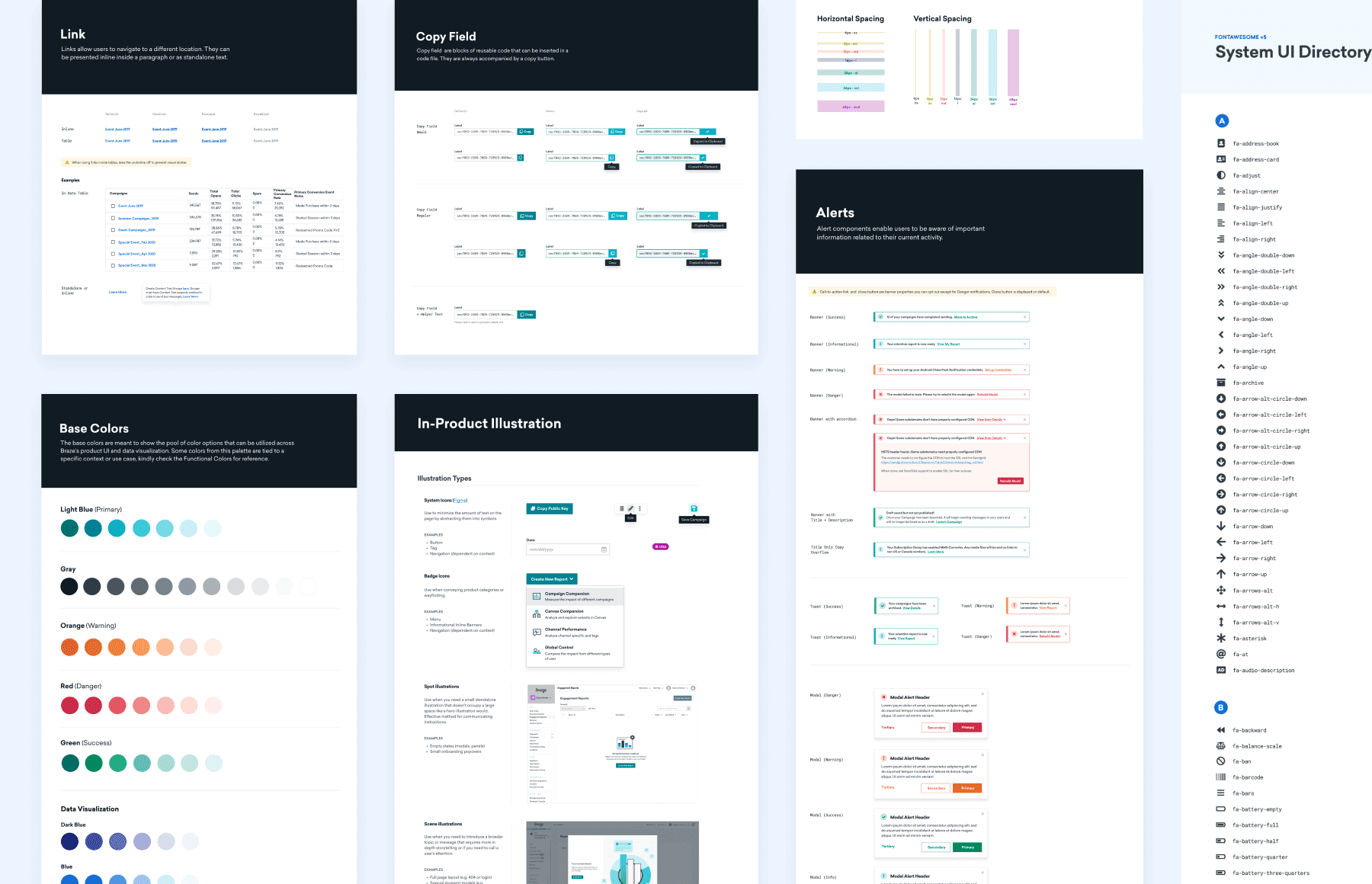 An example of foundational styles and components in Beacon