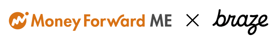 a logo for money forward me x braze