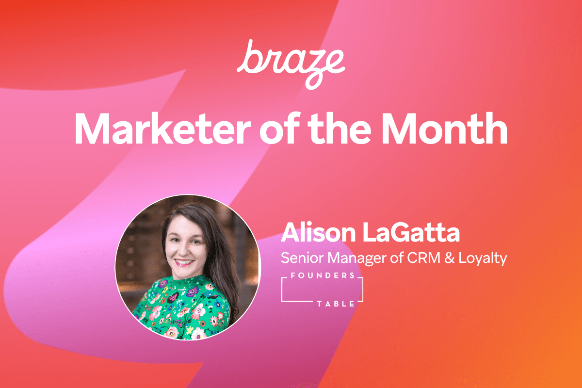 May 2026 Bonfire Marketer of the Month: Founders Table’s Alison LaGatta