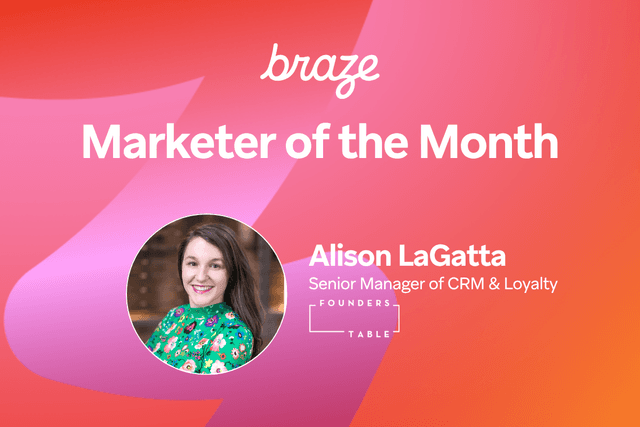 May 2026 Bonfire Marketer of the Month: Founders Table’s Alison LaGatta