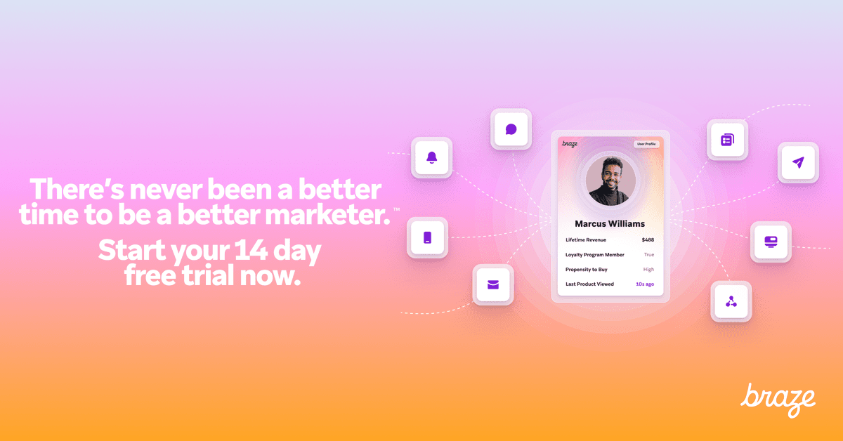 7 passos para avaliar a Braze com um teste gratuito