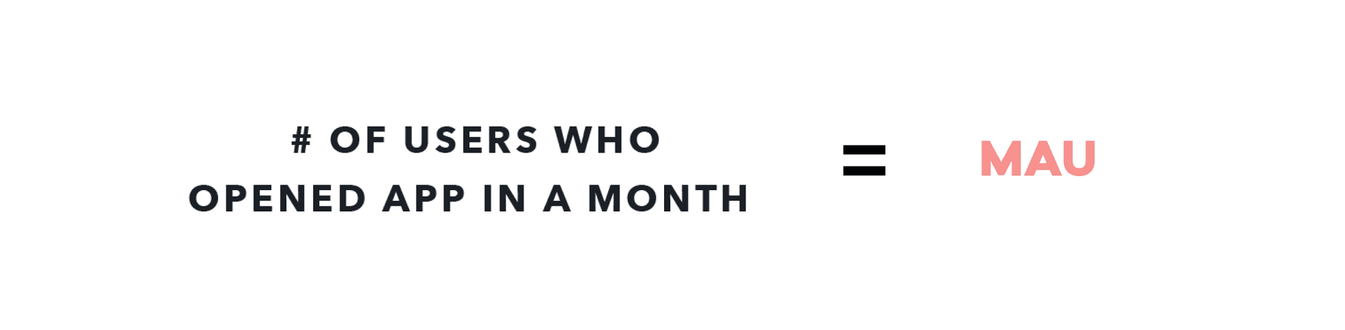 Utilisateurs actifs mensuels (MAU)