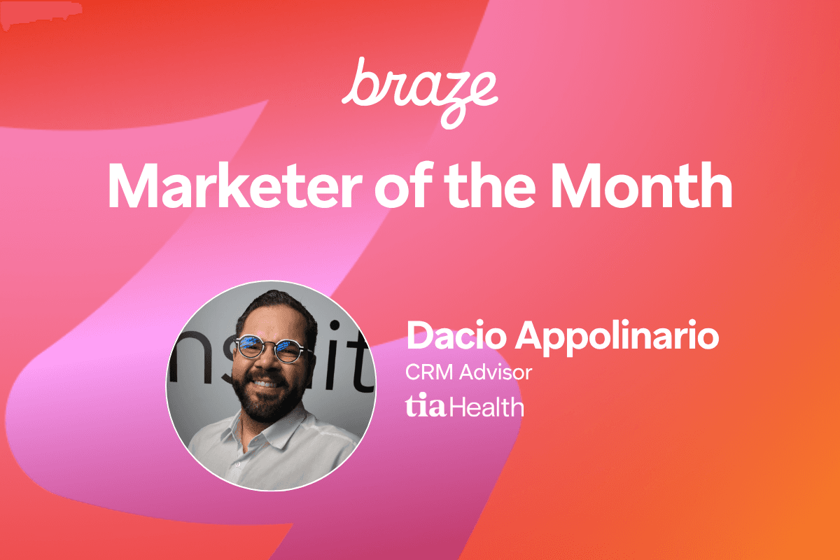 June 2026 Bonfire Marketer of the Month: Tia Health’s Dacio Appolinario