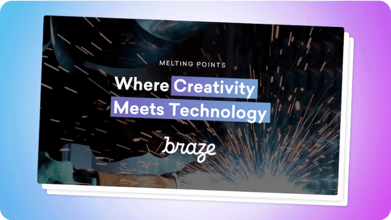 A cover page that says "Melting Points, Where Creativity Meets Technology"