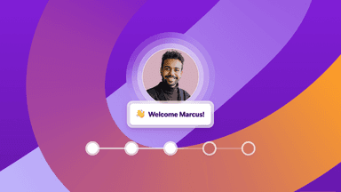 a picture of a man with the words welcome marcus below it