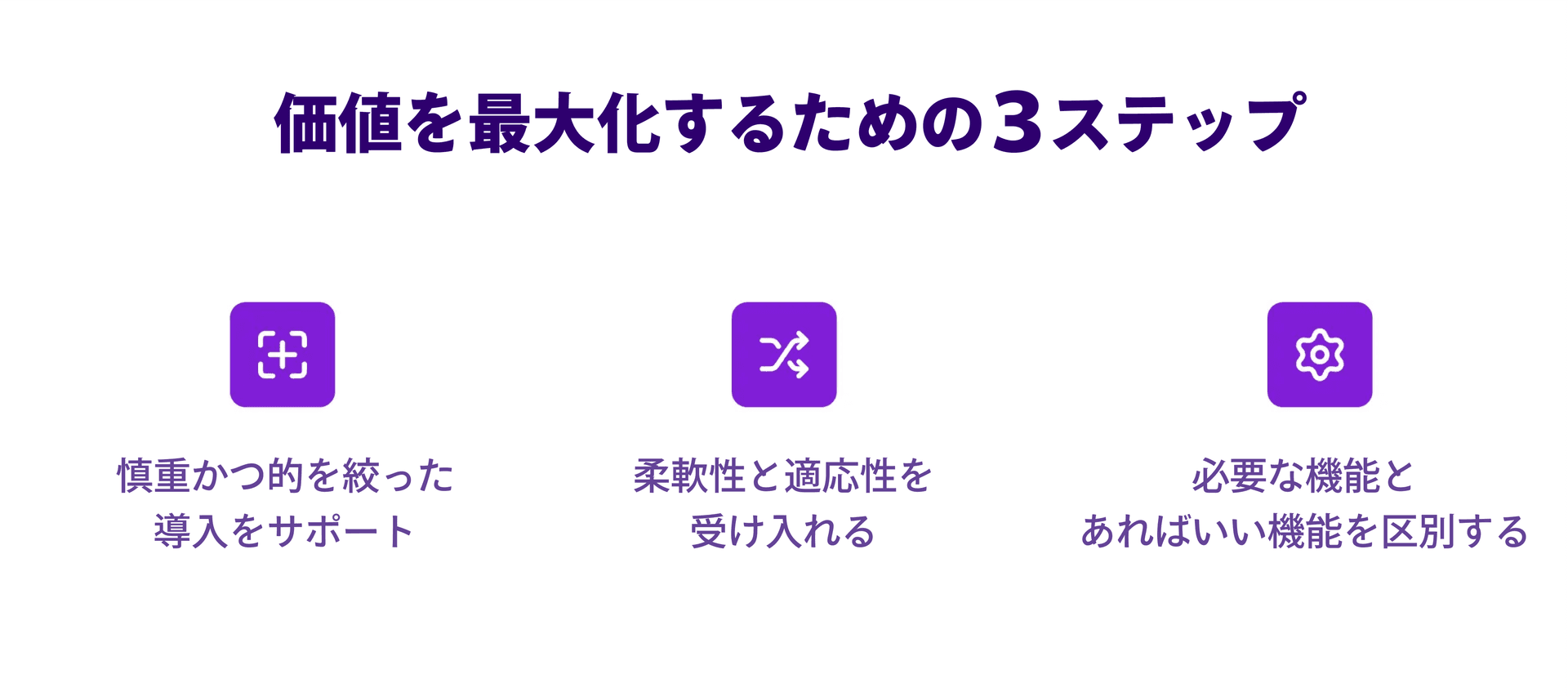 three purple squares with chinese writing on them