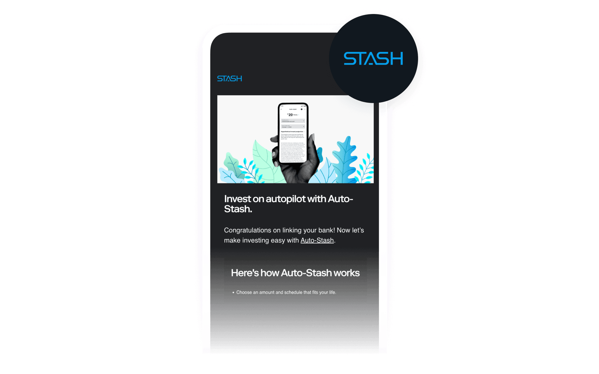 Stash drives long-term investing habits with sophisticated, personalized user onboarding