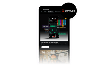 image of bandlab screen