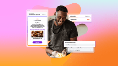 a man is smiling in front of a sign that says kitchenette