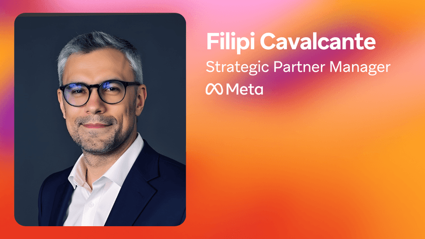 Filipi Cavalcante, Strategic Partner Manager at Meta, smiling in a headshot.
