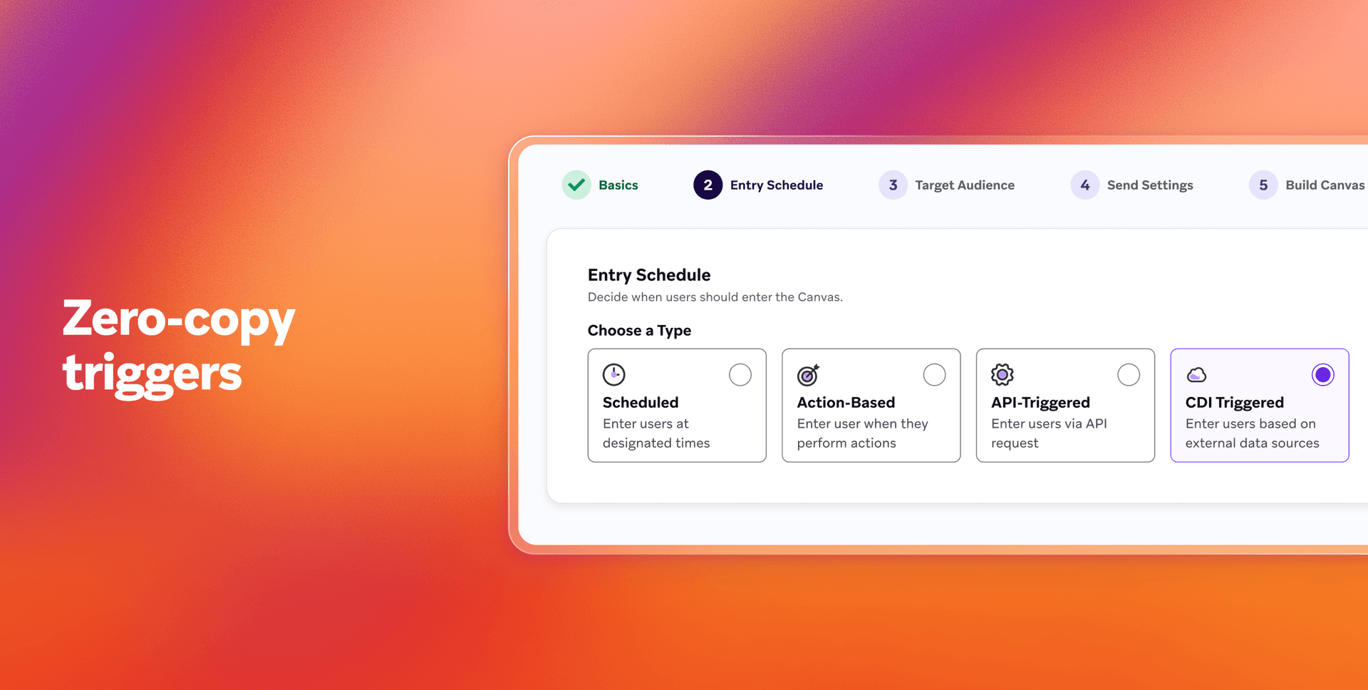 a screenshot of a website that says zero copy triggers