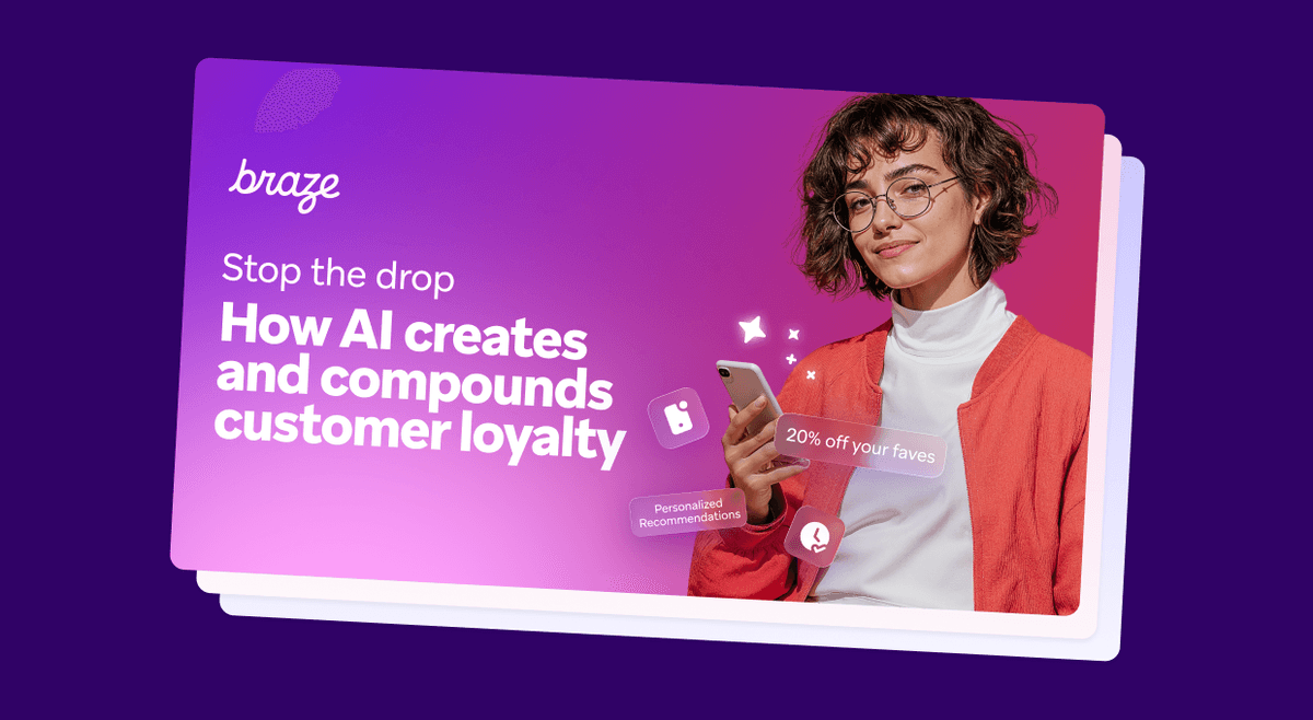 Stop the drop: How AI creates and compounds customer loyalty guide
