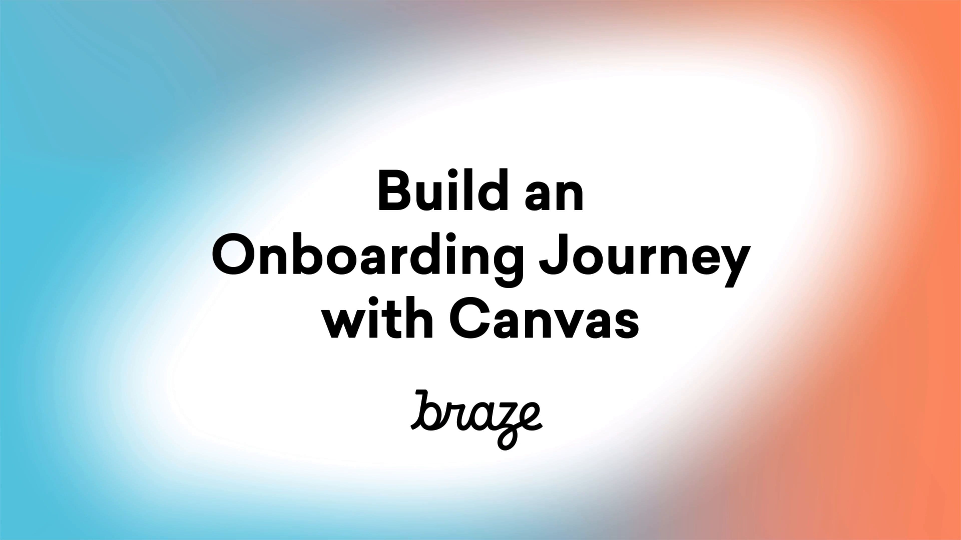 Canvas Onboarding Journey — Flash and Thread
