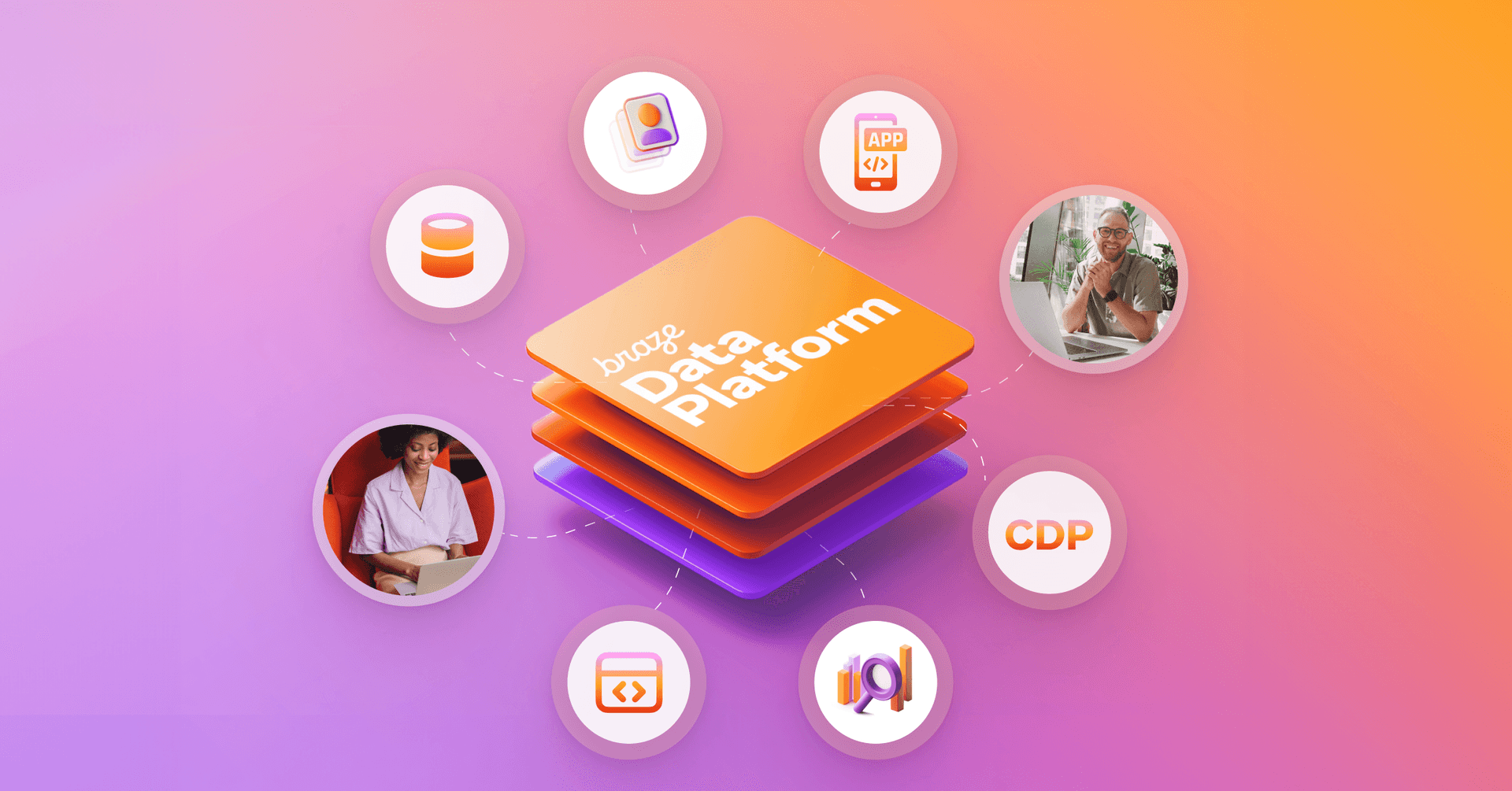 a breeze data platform stacked on top of each other