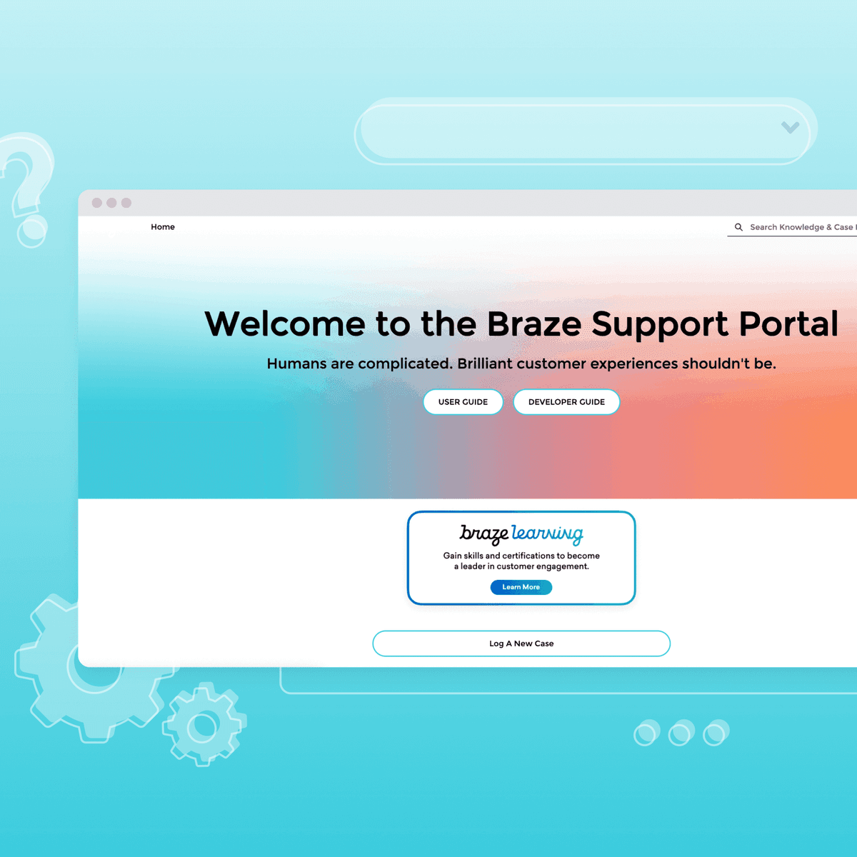 How Braze Worked Across Teams to Build a Support Portal