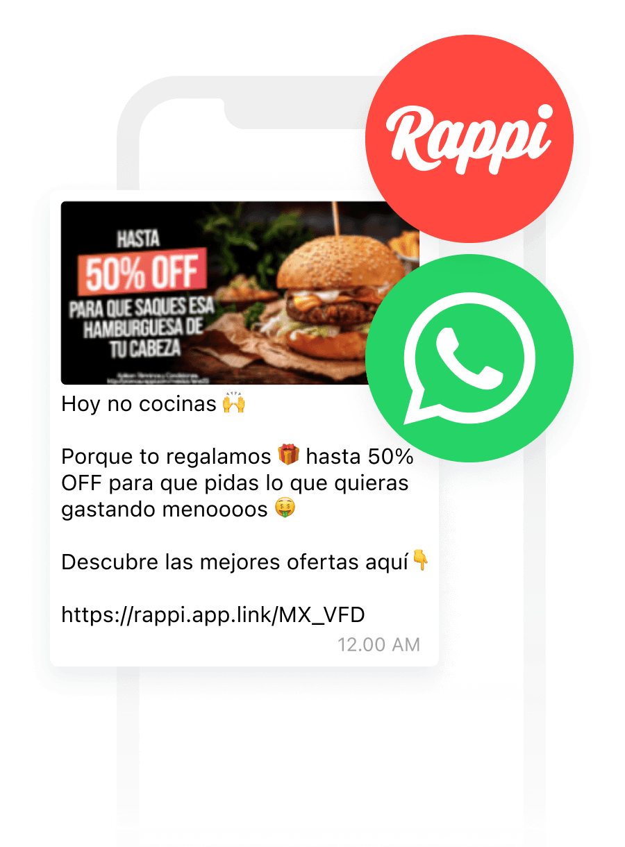 Rappi reativa usuários inativos e aumenta compras com WhatsApp