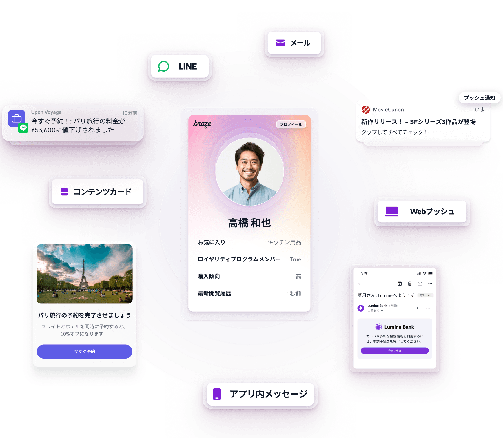 a graphic of a man 's profile on an image app