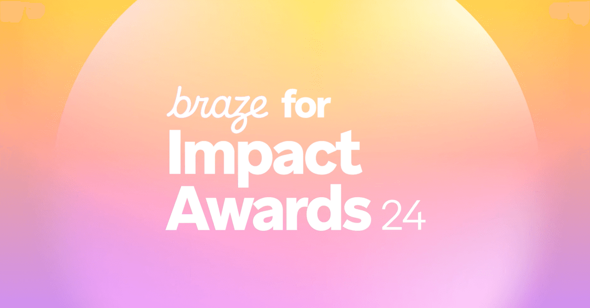 2024 Braze for Impact Award - 社会にポジティブなインパクトを与えた社員を表彰しました!