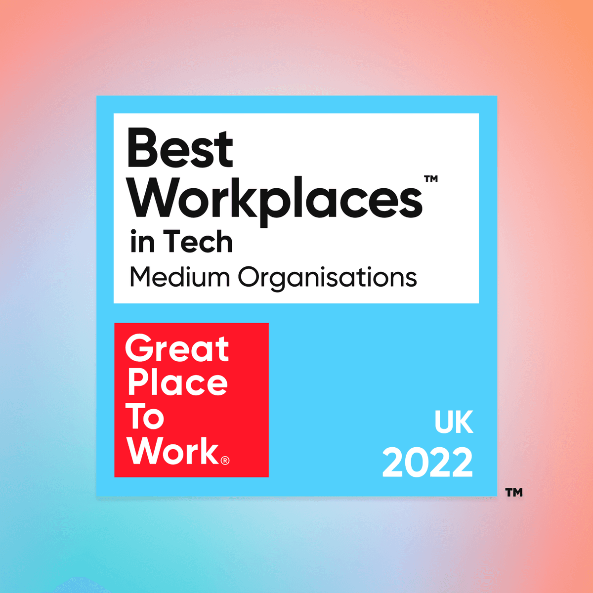 Braze Ranked Number One as the UK’s Best Workplace™ in Tech 2022