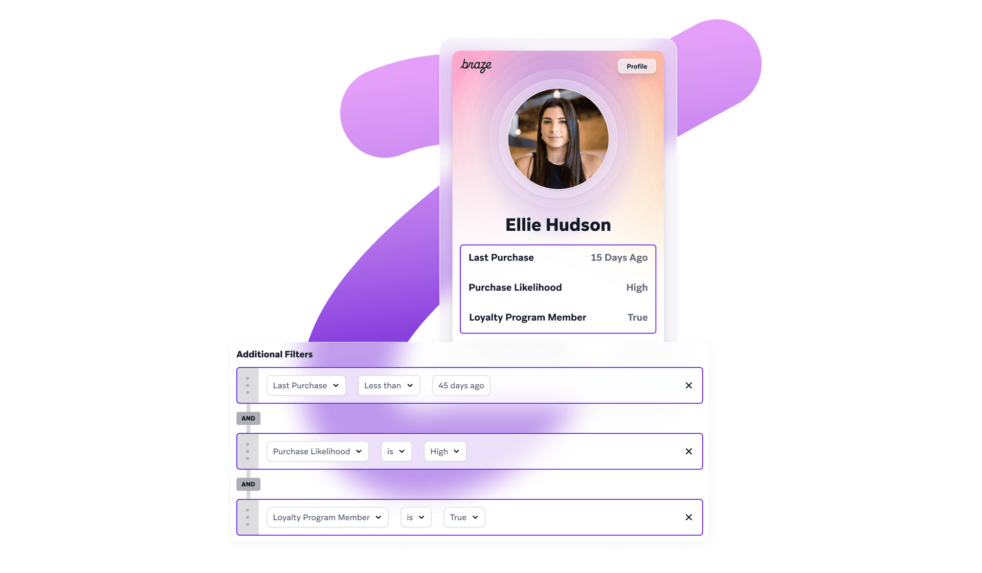 a screenshot of ellie hudson 's profile on a phone