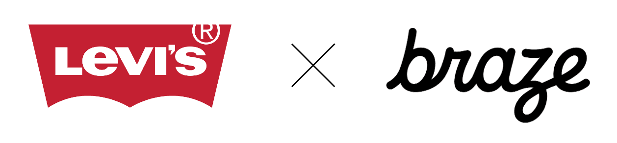 Levi'sのロゴとbrazeのロゴ