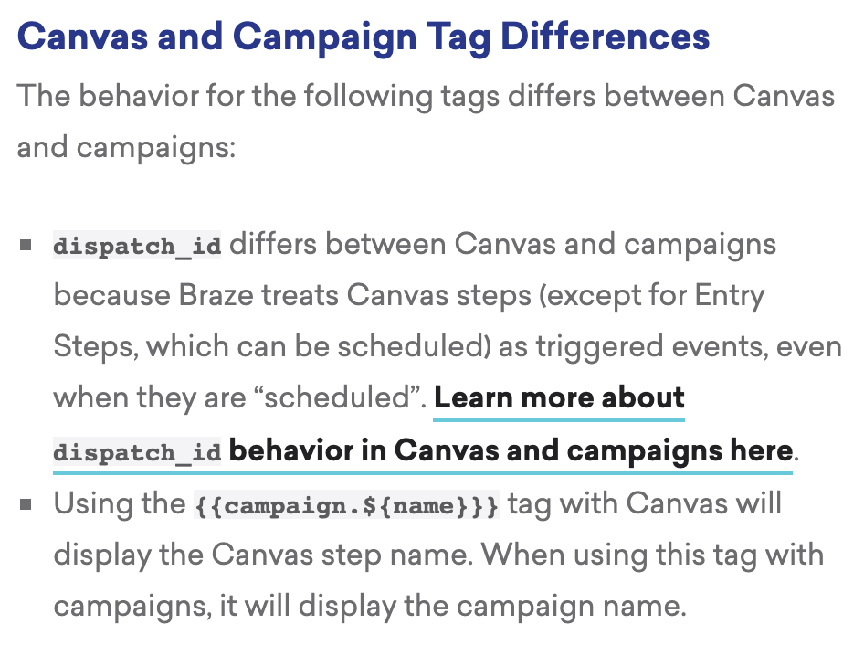 Example of a new section of content.