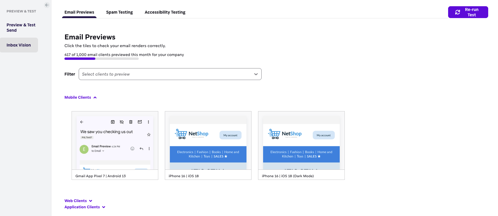 Email previews for mobile clients on Gmail and iOS.