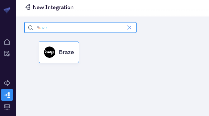 Adding Braze as an integration in MetaRouter.
