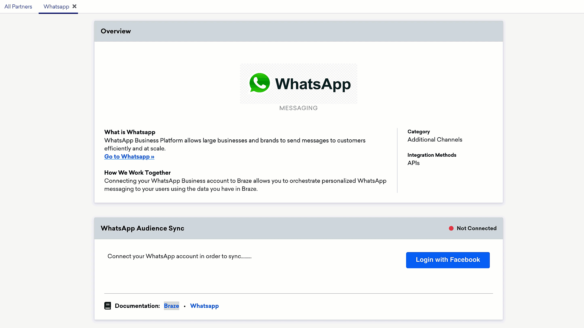 WhatsApp Integration Prerequisites