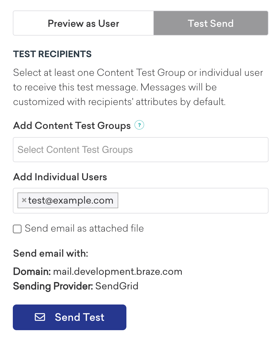 Test Email
