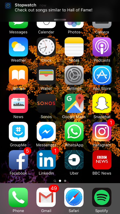 Test Message Example
