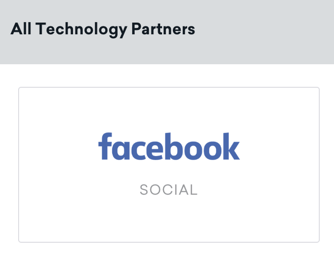 Facebook-Technologie-Partner.