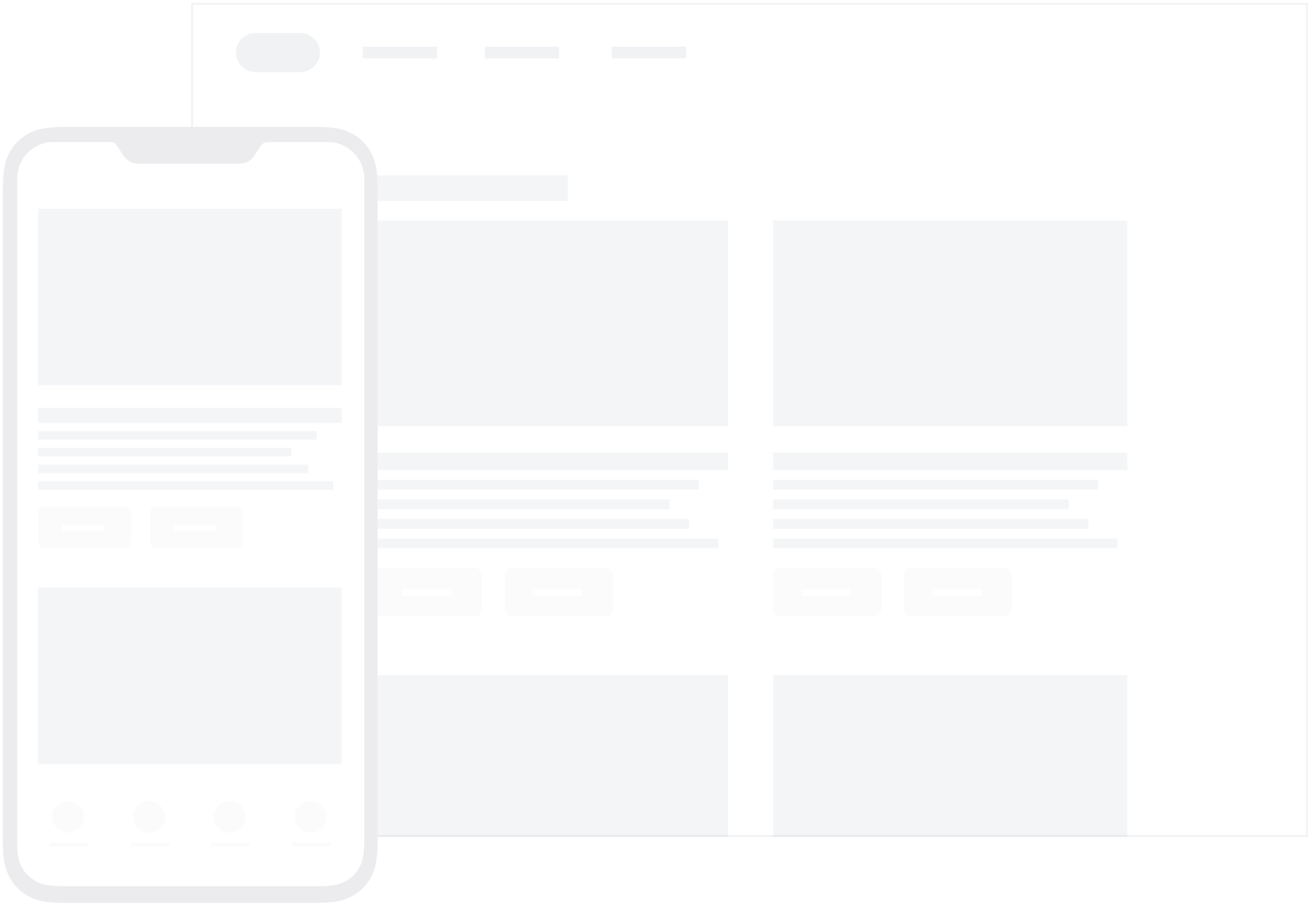 Modale In-App-Nachricht in der Mitte eines Smartphone-Displays mit dem Text "Menschen sind kompliziert. Custom Engagement sollte nicht sein." Im Hintergrund wird die gleiche In-App-Nachricht in der Mitte einer Internetseite angezeigt.