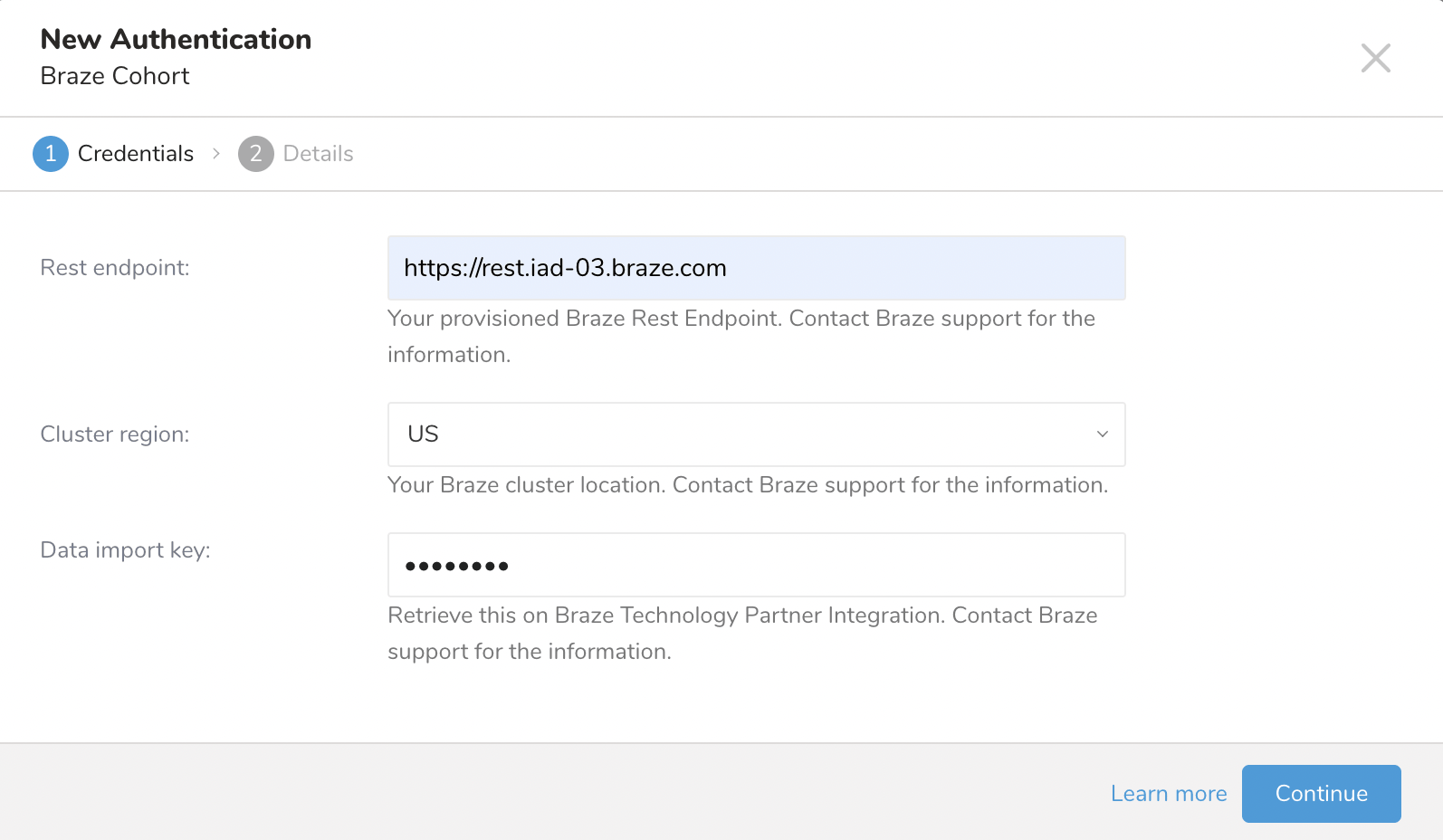 Treasure Data Integrations-Hub-Katalog
