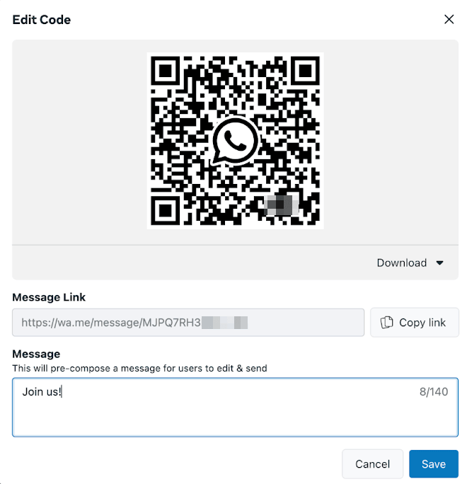 WhatsApp-QR-Code-Ersteller.