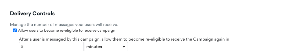 Wiederzulassung unter „Delivery Controls“ aktiviert.