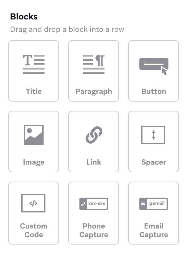Glisser-déposer des cases à sélectionner.