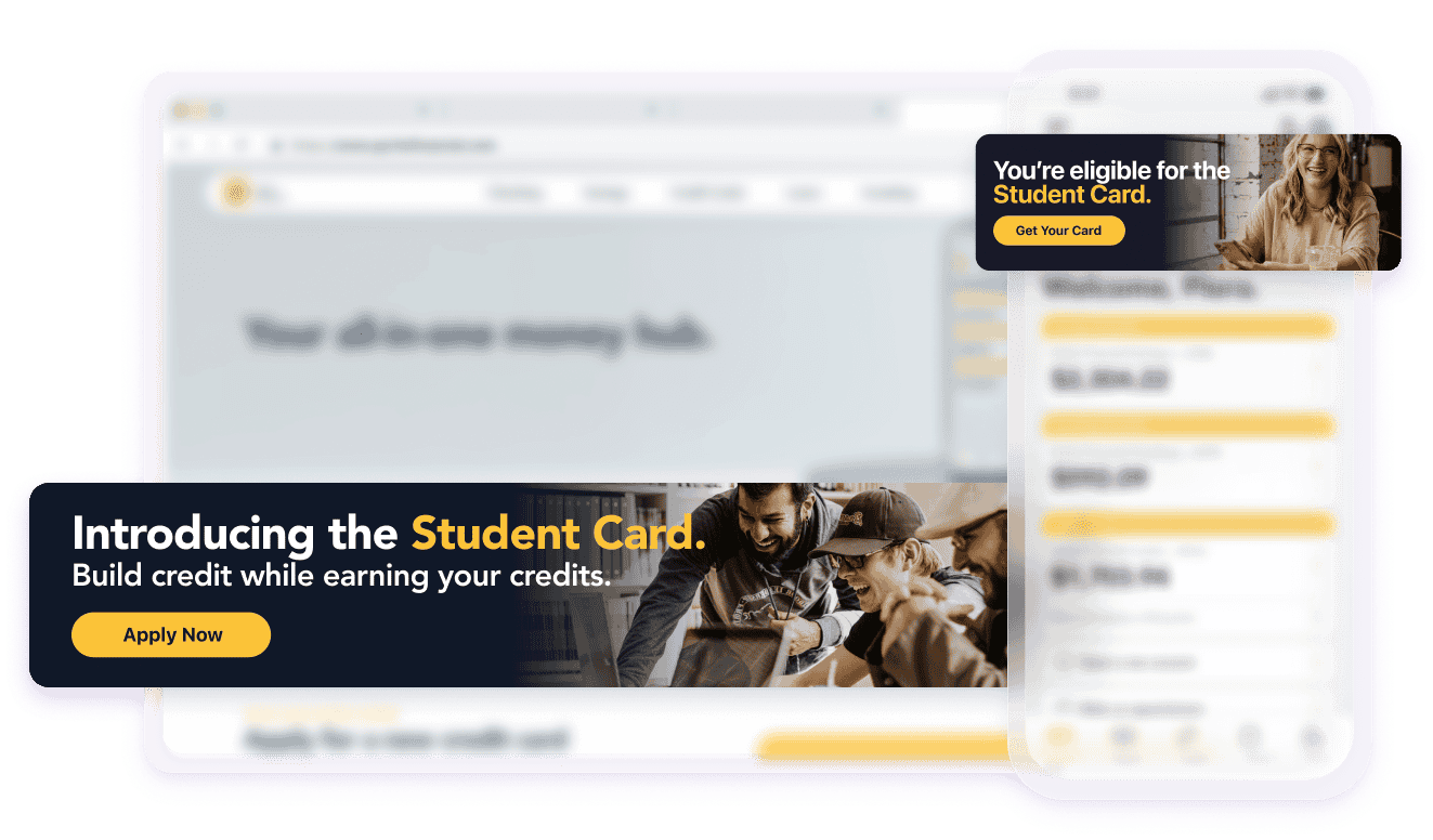 An example Banner rendered on a device.